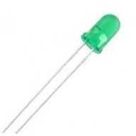 LED 5mm verde 8-20mcd 60 grade 11.5mA 12/14V KINGBRIGHT ELECTRONIC L-53GD-12V 