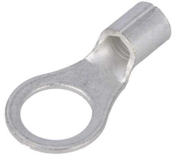 Papuc Terminal cu inel M10 6.64 10.5mm2 crimpat pe cablu neizolat TE Connectivity 