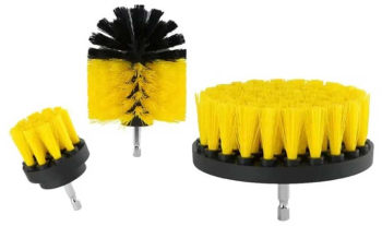 Set De 3 Perii Pentru Curatare Auto Universale Pentru Bormasina/Autofiletanta 