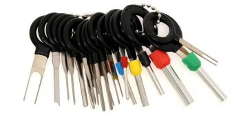Set extractor de pini din mufe Kraft&dele 18 piece kd1133 