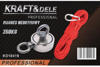 Set magnet de neodim Kraft&Dele KD10419 350 kg 