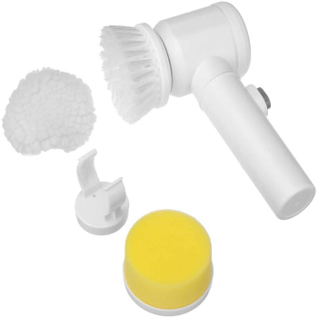 Set perie electrica de curatat multifunctionala Plastic/Nylon Accesorii incluse 