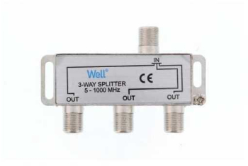 Spliter CATV 3 cai 1000Mhz Well 