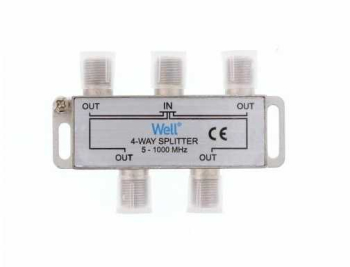 Spliter CATV 4 cai 1000Mhz Well 