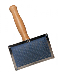 Tesala Inox KlaussTech Cu Maner Din Lemn - Marimea S - 11.5 X 9 Cm - 5688 