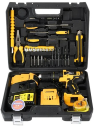 Trusa completa bormasina electrica fara fir posibilitate de reglare a cuplului 30 accesorii incluse 