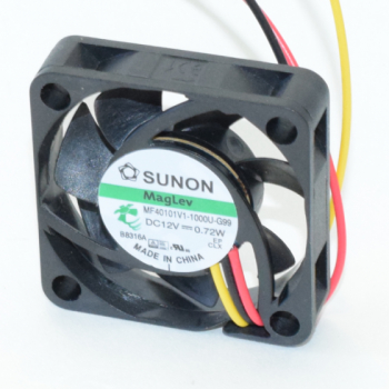 Ventilator DC axial 12VDC 40x40x10mm 7000rot./min 13.52m3/h 27.3dBA Vapo SUNON MF40101V1-1000U-G99 
