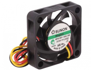 Ventilator DC axial 5VDC 40x40x10mm 13.52m3/h 27.3dBA Vapo SUNON MF40100V1-1000U-G99 