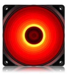 Ventilator Deepcool RF120 120mm iluminare rosie 120x120x26mm 