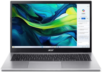 Laptop Acer Aspire Go 15 AG15-42P FHD IPS AMD Ryzen 5 5625U 16GB DDR5 SSD 512GB AMD Radeon Graphics No OS Pure Silver 