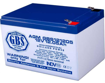 Acumulator AGM VRLA 12V 12.05Ah plumb acid 151x98x95 mm F1 terminal GBS121205F1 