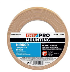 Banda dubluadeziva fixare extrema de fixare la interior 19mm 10m Tesa PRO 66952-00008 