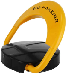 Blocator Loc de Parcare KlaussTech Autoblocare Telecomanda Galben/Negru 
