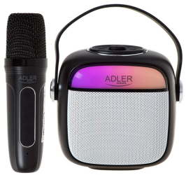 Boxa portabila cu microfon Karaoke SD USB AUX si Bluetooth 4 modulatii diferite ale vocii 5 W