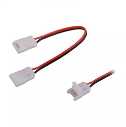 Cablu adaptor conector banda LED 10mm - dual V-TAC 