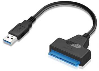Cablu adaptor convertor USB 3.0 - SATA 22 pini pentru HDD si SSD 
