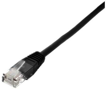 Cablu de retea UTP Cat5e 10m RJ45-RJ45 patch cord negru Well UTP-0008-10BK-WL 