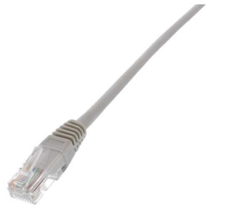 Cablu FTP Cat5e patch cord 1m RJ45-RJ45 ecranat gri Well 