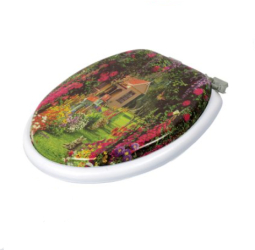 Capac De Wc Burete Din Spuma Potrivire Pe Toate Vasele Standard Model Castel Alb 