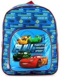 Cars - Rucsac cu 2 fermoare 41x33x12 cm A 