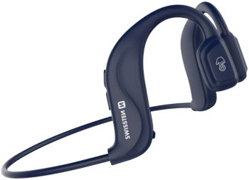 Casti bluetooth Swissten Bone Conduction Blue - RESIGILAT 
