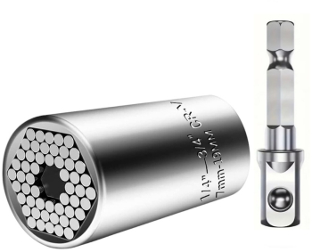 Cheie tubulara universala 7-19 mm adaptor 3/4 - 1/4 Mighty Toolware MT13105 