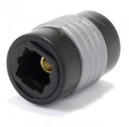 Conector audio fibra optica Toslink prelungire mama-mama LOGILINK CA1018 