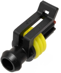 Conector cablu Superseal 1.5 mama mufa 1 pin IP67 TE Connectivity 282079-2