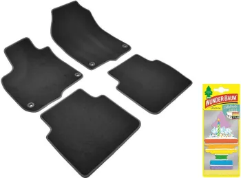 Covorase auto din mocheta Umbrella pentru Honda CRV V 2018-prezent + Odorizant Auto Bradut Wunder-baum Celebrate 