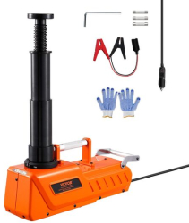 Cric electric alimentare baterie auto 12 V Inaltime ridicare 200-520 mm Max 15 Tone Lanterna