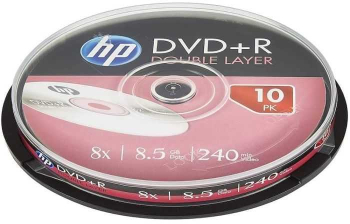 DVD+R DL HP 8X 8.5GB CAKE10 