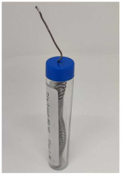 Fludor 8 grame In tub plastic calitate 1mm 60/40 Flux 1.8 TED500789 PM1 