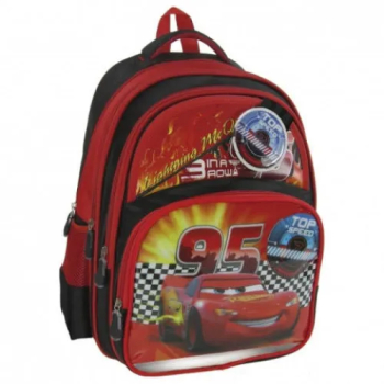 Ghiozdan Disney Cars Top Speed 4 compartimente Multicolor btcb1770 