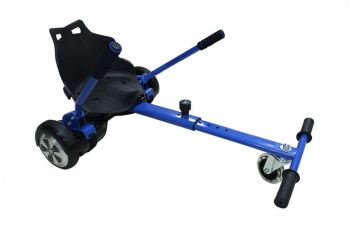 Hoverkart KlaussTech Cu Sistem De Prindere reglabil Pentru Hoverboard Culoare Albastru. 