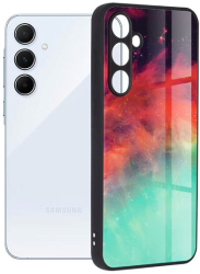 Husa pentru Samsung Galaxy A55 5G Marmalis Glaze Series Fiery Ocean 