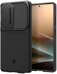Husa Samsung Galaxy S25 Ultra - Spigen Optik Armor - Black 