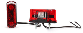 Lampa Led Iluminare Numar Cu Pozitie 245 W53 12V-24V Was 