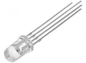 LED 5mm rosu/verde/albastru 1.95-4.1V 60 parte frontala convex KINGBRIGHT ELECTRONIC L-154A4SURKQBDZGW 