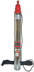 Pompa submersibila de mare adancime VAA QJD120-1.5 1500 W 8 turbine 15 m cablu 