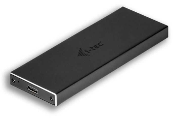 Rack extern M.2 B-Key SATA SSD NGFF compatibil 2230 2242 2260 2280 USB 3.0 carcasa aluminiu negru i-tec 