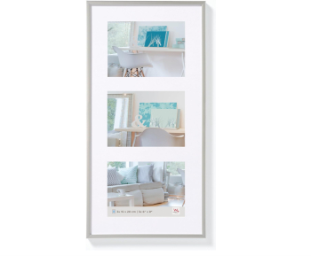 Rama foto din plastic argintiu Walther Design KV320S 3 x 15 x 20 cm - RESIGILAT