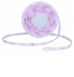 Set Banda LED Smart WiFi Woox R5093 5m RGB color + Alb cald 24W 150buc x 0.16W 