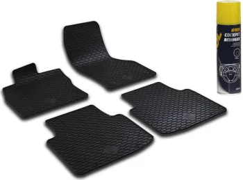 Set Covorase Auto Cauciuc Umbrella Pentru Volkswagen Arteon 2017- . Arteon Sb Var 2020- + Spray Curatitor Bord Antistatic Cu Spuma
