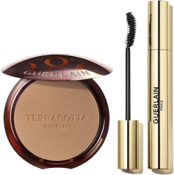 Set Pudra bronzanta 03 medium warm 8.5 g + Mascara de ochi 01 noir 6.5 g Guerlain Terracotta Original X Noir G 