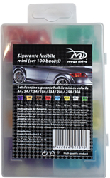 Set Sigurante Fuzibile Mini Set 100 Buc 