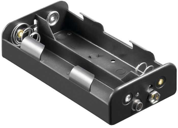 Suport baterie 4x C R14 cu conector 9V negru 11457 Goobay 