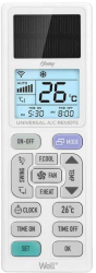Telecomanda universala pentru aparate de aer conditionat Well Homy cu panou solar 