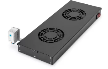 Unitate de ventilatie DIGITUS pentru rack-uri de servere de 19 48cm cu 2 ventilatoare - RESIGILAT 