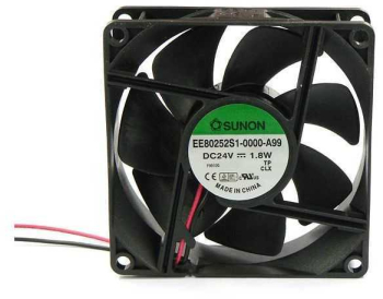 Ventilator axial 80x80x25mm 8-27.6VDC 3200rot./min 2 fire 1.32W 33dBA SUNON EF80252S1-1000U-A99 
