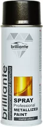 Vopsea Spray Metalizata Negru 400 Ml Brilliante